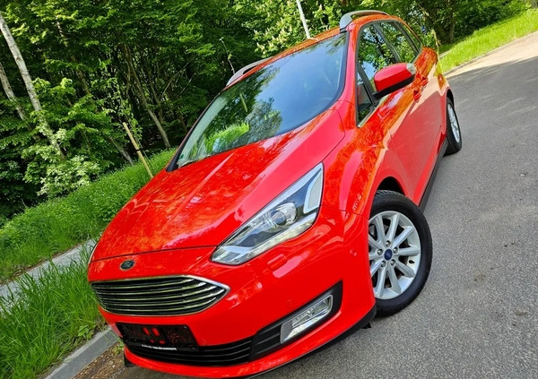 Ford Grand C-MAX cena 51900 przebieg: 128000, rok produkcji 2017 z Elbląg małe 667